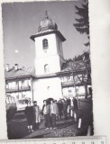 Bnk foto - Intrarea &icirc;n Mănăstirea Agapia - 1965, Alb-Negru, Romania de la 1950, Cladiri