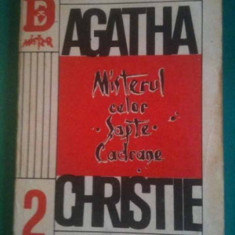 agatha christie ,misterul celor sapte cadrane,1990,stare perfecta,transport GRAT foto