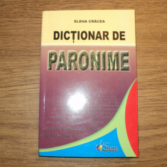 Dictionar de paronime - Elena Cracea