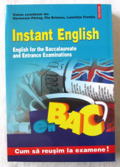 INSTANT ENGLISH. English for the Baccalaureate and Entrance Exam - Parlog, 2004 foto