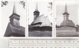 Bnk foto - Bogdan Voda - Biserica de lemn - lot 3 poze 1971, Alb-Negru, Romania de la 1950, Cladiri
