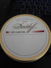 Cutie de colectie tutun pipa Davidoff red mixture foto