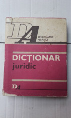 Dictionar juritic - SANDA GHIMPU foto