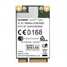 Modem 3G Huawei EM680 Gobi3000 - GPS/EVDO/HSPA+ Mini PCI Express Card foto