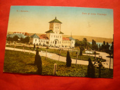 Ilustrata - Turnu Severin - Baia si Noua Plantatie ,color Ed.Socec cca.1924 foto