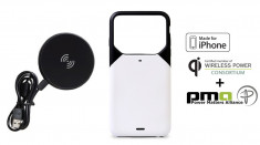 Husa Slim Freedy cu Incarcare Wireless pentru iPhone 6/6S + incarcator Wireless foto