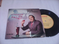 DISC VINIL GICA PETRESCU-CANTECE DE PAHAR RAR!!!!!1965 EDC 590 DISC STARE FB foto