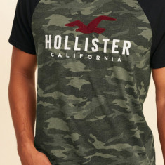 Tricou Hollister camo mas L-Lichidare stoc!!