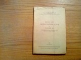 INCERCARE ASUPRA DATELOR ULTIME ALE MATERIEI - Alexandru Posescu - 1934, 131 p.