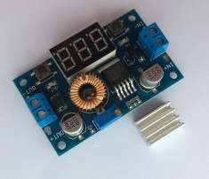 DC-DC converter step-down, IN: 4.0-38V, OUT: 1.25-35V, (5A - 75W) (DC229) foto