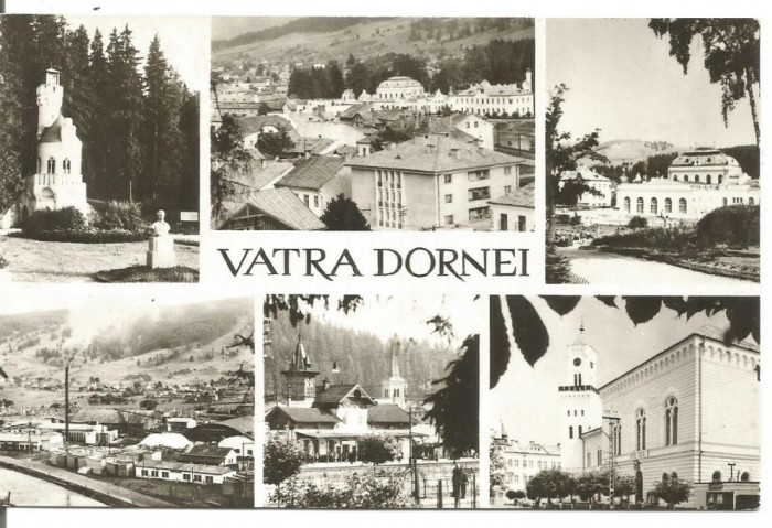 (A) carte postala(ilustrata)-VATRA DORNEI-Suceava