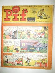 Revista de Benzi desenate Franta: Pif Nr. 1119 Octombrie 1966. 46 pagini. foto