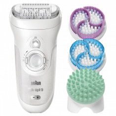 Epilator Braun SE9-969V Legs&amp;amp;Body&amp;amp;Face + Perie Sonica foto