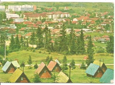 (A) carte postala(marca fixa) -TARGU MURES-vedere generala foto