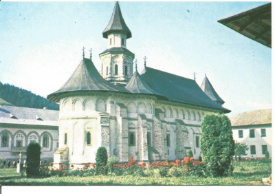 (A) carte postala(ilustrata)-SUCEAVA-Manastirea Putna foto