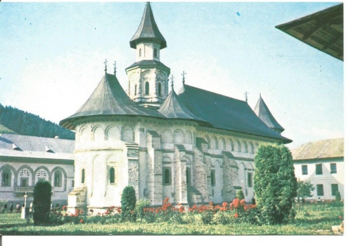 (A) carte postala(ilustrata)-SUCEAVA-Manastirea Putna