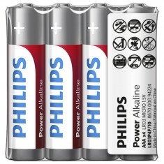 Baterii Philips Power Alkaline AAA 4-FOIL W/ STICKER foto