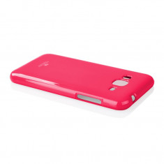 Husa silicon Jelly Mercury Samsung Galaxy J3 2016, hot pink foto