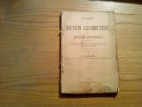 CURS DE DESEN GEOMETRIC cu Aplicatii Industriale - G. C. Stanilescu - Iasi, 1924