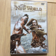 The New World 2005 Colin Farrell dvd disc film drama aventura actiune movie NM