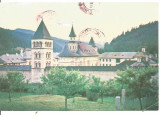 (A) carte postala(ilustrata)-SUCEAVA-Manastirea Putna, Circulata, Printata
