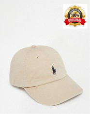 Sapca Polo Ralph Lauren Beige - Anglia - Reglabila - Bumbac - Detalii anunt foto