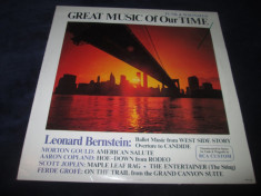 Leonard Bernstein - Great Music Of Our Time _vinyl,LP _ Funk &amp;amp; Wagnalls (SUA) foto