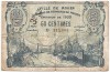FRANTA VILLE DE ROUEN 50 CENTIMES U CU STAMPILA 1920