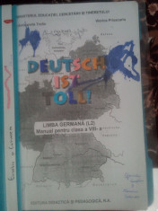 manual germana l2 pentru clasa a 8-a deutsch ist toll foto