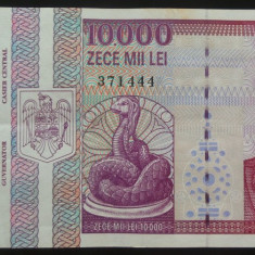 Bancnota 10000 LEI - ROMANIA, anul 1994 * cod 893 = Seria B 0031- 371444