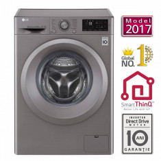 Masina de spalat rufe LG F2J5WN7S 6,5kg 1200rpm A+++ 6 Motion Direct Drive foto