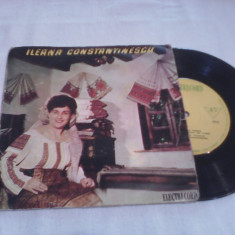 DISC VINIL ILEANA CONSTANTINESCU RARITATE!!!!EPC 350 STAREA DISCULUI FB