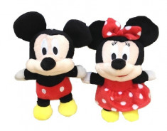 Set Mickey si Minnie plus 18cm rosu foto