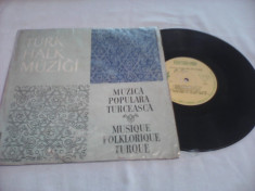 DISC VINIL MUZICA POPULARA TURCEASCA-ORCHESTRA FRATILOR COCOS RAR!!!!EPD 1095 foto