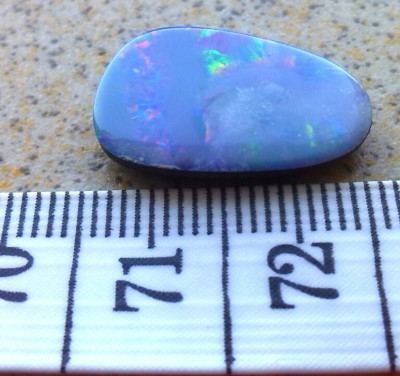 opal multicolor dublet 6.39 ct foto