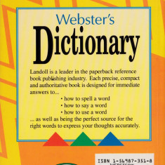 Webster's Dictionary