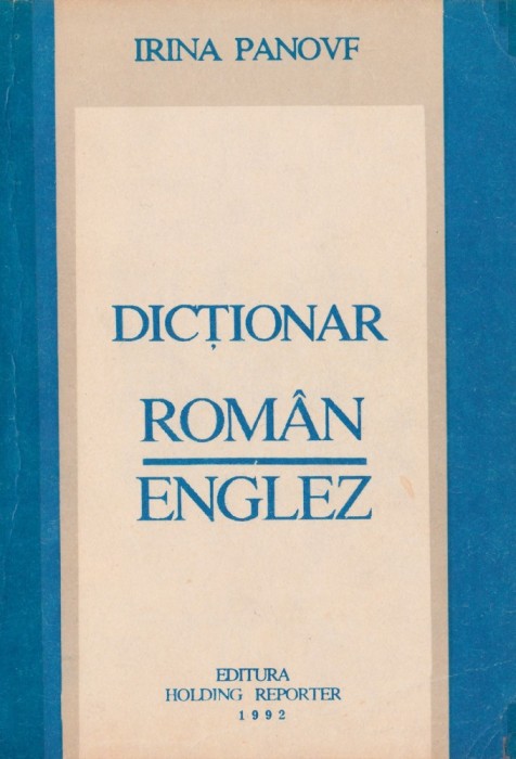 Dicționar rom&acirc;n-englez