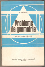 A.Hollinger-Probleme de geometrie clasele VI-VIII foto