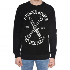 Bluza Barbati Jack&amp;amp;Jones Jorskull Sweat Neck Negru foto