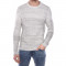 Pulover Barbati Jack&amp;Jones Jjvpete Knit Crew Neck Grey Melange