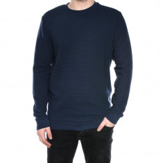 Bluza Barbati Jack&amp;amp;Jones Jorwellington Sweat Ls Crew Neck Navy Blazer foto