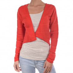 Cardigan Dama Only Beatrice Short Open Poppy Red foto