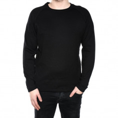 Pulover Barbati Jack&amp;amp;Jones Jcocity Knit Crew Neck Negru foto