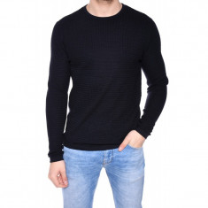 Pulover Barbati Jack&amp;amp;Jones Jprfrancis Knit Crew Neck Navy Blazer foto