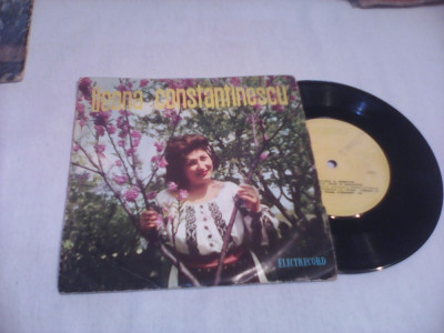 DISC VINIL ILEANA CONSTANTINESCU 1967 RARITATE!!!!EPC 523 STAREA DISCULUI FB foto