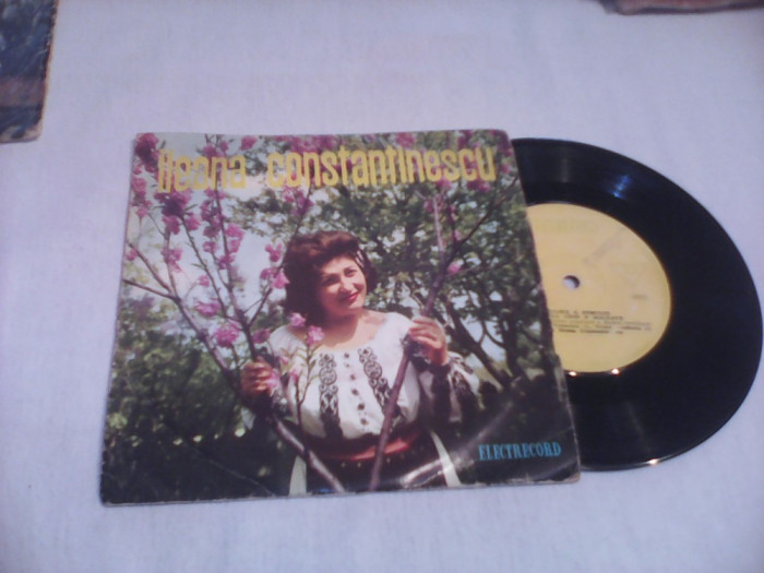 DISC VINIL ILEANA CONSTANTINESCU 1967 RARITATE!!!!EPC 523 STAREA DISCULUI FB