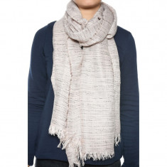 Esarfa Dama Only Onllama Weaved Scarf Peachy Keen / Detail Grey foto