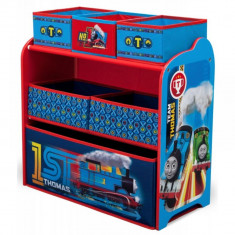 Organizator jucarii cu cadru din lemn Disney Trenuletul Thomas Delta Children foto