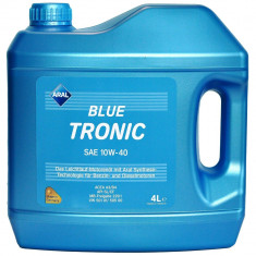 Ulei motor ARAL BLUE TRONIC 10W40 4L cod 14F737 / BLUE TRONIC 10W40 4L foto