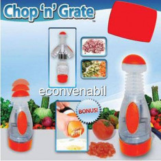 Set razatoare si dispozitiv manual pentru tocat chop and grate foto